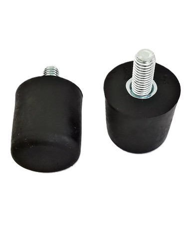 Gummipuffer m8x15 30x30 - m8x15, mm