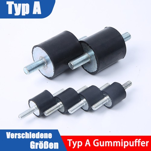 Gummifüße edelstahl typ - edelstahl, a