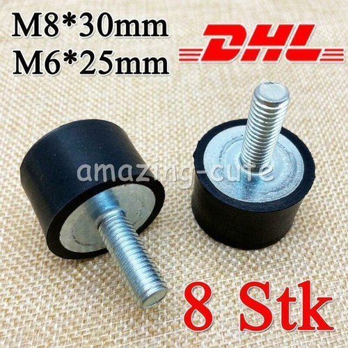 Stk m8 gummipuffer - 8,