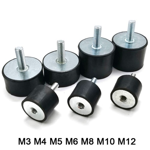 Gummipuffer ø8 80mm - Ø8-80mm, m3-m12